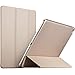 Price comparison product image iPad Air 2 Case, ESR® [Soft Touching Rubber Cover] iPad Air 2 Slim Fit Leather Smart Case with Rubberized Back Cover and Auto Sleep/Wake Function for iPad Air 2 (Champagne Gold)