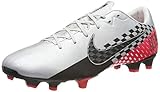  Nike Vapor 13 Academy NJR FG/MG, Zapatillas de Fútbol Unisex Adulto, (Chrome/Black/Red Orbit/Platinum Tint/White 006), 43 EU