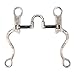 Produktbild HEEPDD Pferdetrense, Western-Allzweck-Ringtrense-Bit Edelstahl Bit Roller Horse Steif-Bit mit Neusilber