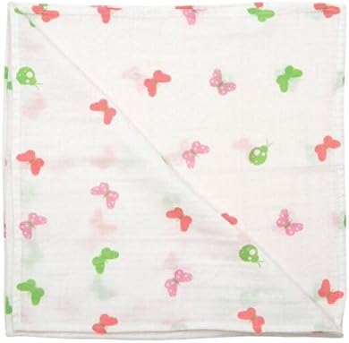 SLUMBERTAG Muslin Cloth Baby Comforter Security Blanket BUTTERFLY 30x30