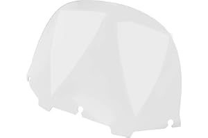 XMMT Pare-brise transparent 33 cm Wave pour Harley Electra Glide Street Glide Ultra Classic et Trike 1996-2013