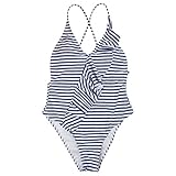Design Diseño especial: el diseño sin espalda mantiene el traje de baño de una pieza con un aspecto favorecedor y sensual, acentúa sus curvas.