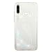 Produktbild LeviDo Huawei P30 Lite Hülle Silikon Transparent 3D Flüssig Glitzer Cover Kompatibel für Huawei P30 Lite Durchsichtig Hüllen Muster Neu Bling Stoßfest Handyhülle, weiß Feder