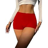 Fancy&Dancy Kadın Kaşkorse Kumaş Boxer Şort K&uuml;lot 60300