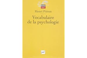 Vocabulaire de la psychologie