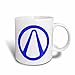 Produktbild 3dRose Tasse 193522 _ 3 Borderlands Blue Magic verwandelt Tasse, 11-Ounce