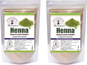 3G Organic Organic 100% Natural Herbal Henna Powder(100g+50g)