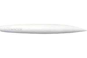 Sidewinder Bass Sticks: Bone White: 6 inch