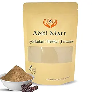 Aditi Mart Natural Shikakai Powder/ Herbal Hair Wash/ Hair Growth Powder for Men and Women (250 Gms)