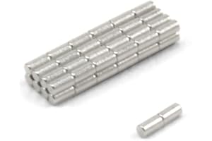 MAGNET EXPERT N42 Aigneur Neodymiume - 1mm de dia x 2mm D'Épaisseur - 0,03kg Pulle - Pack de 50