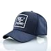 Produktbild Buchstabe mercerisierter Baumwolle Baseball Cap Männer und Frauen lässig Sonnenschirm Hut Kappe blau M (56-58cm)