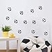 Produktbild xlei Wandaufkleber DIY Schwarz Fußball Vinyl Wandaufkleber Fußball Kinderzimmer Aufkleber Aufkleber Jungen Decor Sport Wasserdichte Removable Home Decor