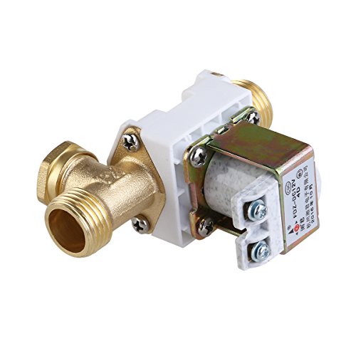 UEETEK 1/2 Zoll 12V Elektro Magnetventil für Wasser - 5