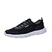 Produktbild Yogogo Herren Schuhe Flach Rutschfeste Bequeme Mesh Wandern Sneakers Chelsea Stiefel Arbeits Stiefel Laufschuhe Wasserdicht Warm Winterschuhe Boots Schwarz Weiß Gym Running Fitness