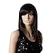 Songmics Fashion Lady's Wig Female Straight Long 37 cm WFF115