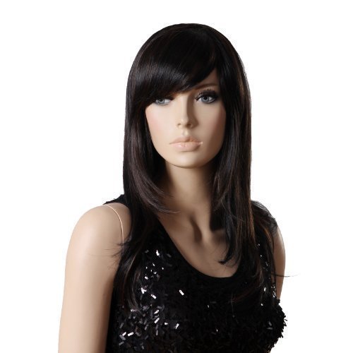 Songmics Fashion Lady's Wig Female Straight Long 37 cm WFF115