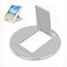 Produktbild LANKER Tablet Ständer Verstellbar – Aluminium, Winkel und Anti-Rutsch für Apple iPad, iPhone, Kindle, Samsung Galaxy Tab und Jeden Geräte von 10,2 cm – 12,"AT02 Rose Gold/Remasuri Silber