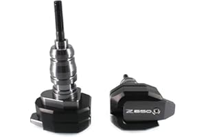 ERGUI Motorrad CNC Sturzschutz Sturzpads Crashpads Sliders Fallender Schutzrahmen, Für Kawasaki Z650 Z900 Z900RS Z 650 900 2017-2022 Motorräder Anbauteile