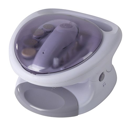 Carmen C85018 Manicure and Pedicure System with 12 Attachments - White