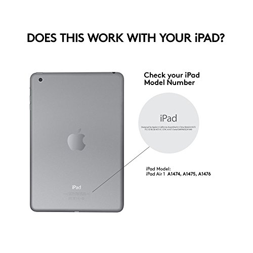 Logitech Type+ Schutzcase mit integrierter Bluetooth Tastatur (QWERTZ) für iPad Air schwarz - 7