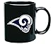 Produktbild Los Angeles Rams NFL Offizielle Tasse, Becher, Kaffeetasse Black Glossy Groß 425 ml