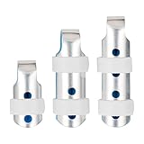 Finger Splint, Teroys 3 Pack Trigger Finger Brace Fold Over with Hook and Loop Straps, Large Medium Small (Metal Finger Splint, 3 Pack)
