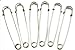 Eshop 12pcs Safely Pins Baby Child Infant Kids Stainless & Rustproof Diaper Pins+ Eshop Cable Tie