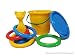 Produktbild Sandeimer mit Wurfspiel "Katze" Ringwurfspiel Ring Wurf Spiel Sandspielzeug NEU