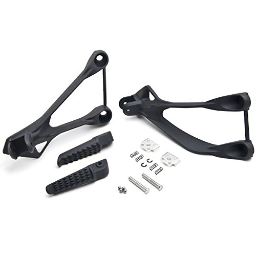 Rider Rear Passenger Footrests Foot Pegs Motor Foot Rests 2PCS Fit For Kawasaki ZX-6R 2005 2006 2007 2008