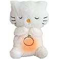 RuiDay The Relief Sheep, Sheep Elephant Soft Doll With Rhythmic Breathing Motion And Music, Breathing Otters Sleep Buddy, Glowing Breathing Musical Soothing Sheep Doll for Kids Sleeping (Cat)