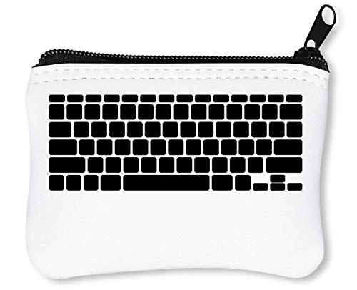 Preisvergleich Produktbild Keyboard Programmers Funny Jokes Simple Nice Reißverschluss-Geldbörse Brieftasche Geldbörse