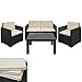 Produktbild Lounge Set in Rattan-Optik Sitzgruppe Sitzgarnitur Gartengarnitur Gartenset
