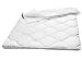Produktbild sleepling 190104 Komfort 360 Decke Baumwolle Satin 4-Jahreszeiten 200 x 200 cm, weiß