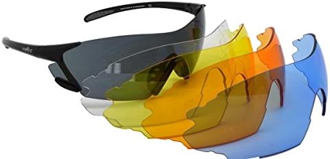 Wrapz Peleton Shooter Archery & Shooting Sunglasses 5 Lens