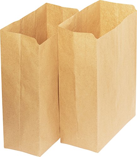 Alina 25L kompostierbar Papier Treteimer Tasche/Food Box Liner/biologisch abbaubar braun 25 Liter Papier Sack mit Alina kompostieranleitung, 20 bags - 2