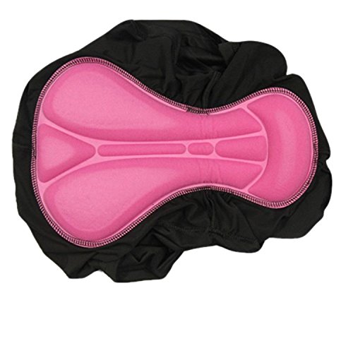 Damen Fahrrad unterwäsche Gel3D Padded Bike kurze Hosen Radunterhose Rosa XS/S/M/L/XL/2XL - 2