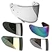 Produktbild VRacing Visier Shoei Xr1100 Qwest X-Spirit 2 Pinlock Ready Cw-1 Transparent Gold dunkel Fume' Regenbogenspiegel Iridium Spiegel Aftermarket tutte le taglie Arcobaleno Iridium