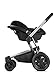Quinny Buzz Xtra Pushchair (Rocking Black/Silver Frame)