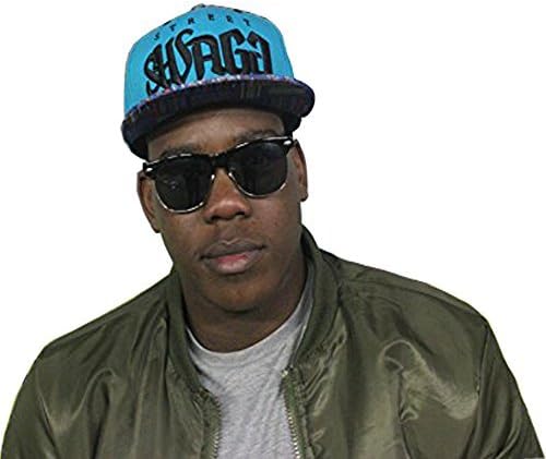 State Property Swag Ice Blue Snapback Caps Flat Peak Baseball Mens, Ladies Aztec Hats