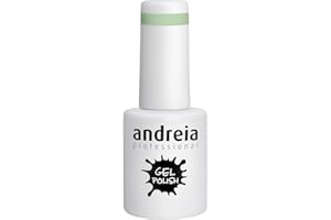 Andreia Pintauñas Semipermanentes – Esmalte Semipermanente Profesional para Uñas de Gel - Manicura con Brillo Intenso que Dura Hasta 4 Semanas - Color 286 Verde - Sombras de Azul - 10,5 ml