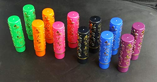 novedad pack 12 unidades Pintalabios magico de lux Hare 33 Taiwan original con pegatina, sin aroma, calidad extra 2 de cada color x 6