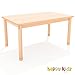 '"Happy Table Standard 70 x 120 cm, Variable Height Beech