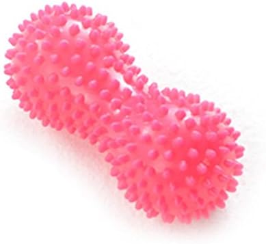 JATCH Massage Ball Peanut Lacrosse Ball Ideally Suited for Myofascial Release, Trigger Point Therapy and Deep Tissue Massage Mobility Ball for Crossfit and Yoga , rose red 1