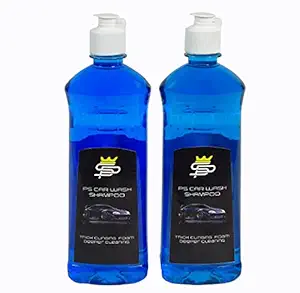 PS Car and Bike Foam Wash Shampoo 500ml Pack of 2