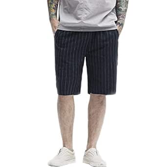 pantaloncini a righe uomo