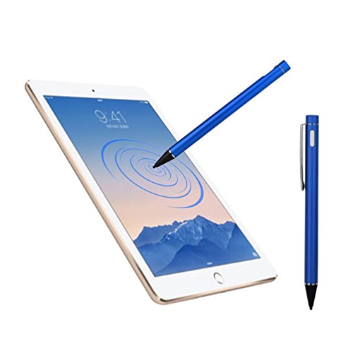 Bescita Stylus Pen Eingabestift + Kugelschreiber für Apple iPad Air / Apple iPad mini 3 / Apple iPad mini 2, Iphone，Galaxy Tab, Galaxy S2 S3，Android etc (Blau)