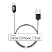 MTT Lightning-MFI-Nylon-Black-1M Apple Certified Nylon Braided Lightning to USB Cable for iPhone 6S/6, 6S/6 Plus, 5C/5S/5 ,iPad Mini , Air 2 and More (1 Meter, Black) RS.799.00