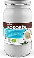 BIO Kokos&ouml;l - 1 x 1000mL (1L) - in wiederverschliessbarem Glas