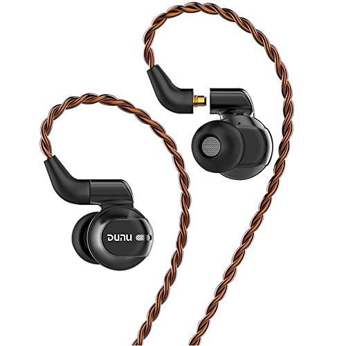 DUNU DK-4001 Beryllium PVD 5 Driver Hybrid Technology - Auriculares in-Ear con Cable Desmontable MMCX