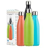 Perfektes Geschenk: Dies ist sehr beliebt Flasche kann zu Hause, einen Fitnessraum, Reisen, Auto, Strand, Camping, Wandern genutzt werden , in der Schule oder bei der Arbeit. Stilvolles Design, vielfältige Farbauswahl - ein wunderbares Geschenk für Freunde und Familie.